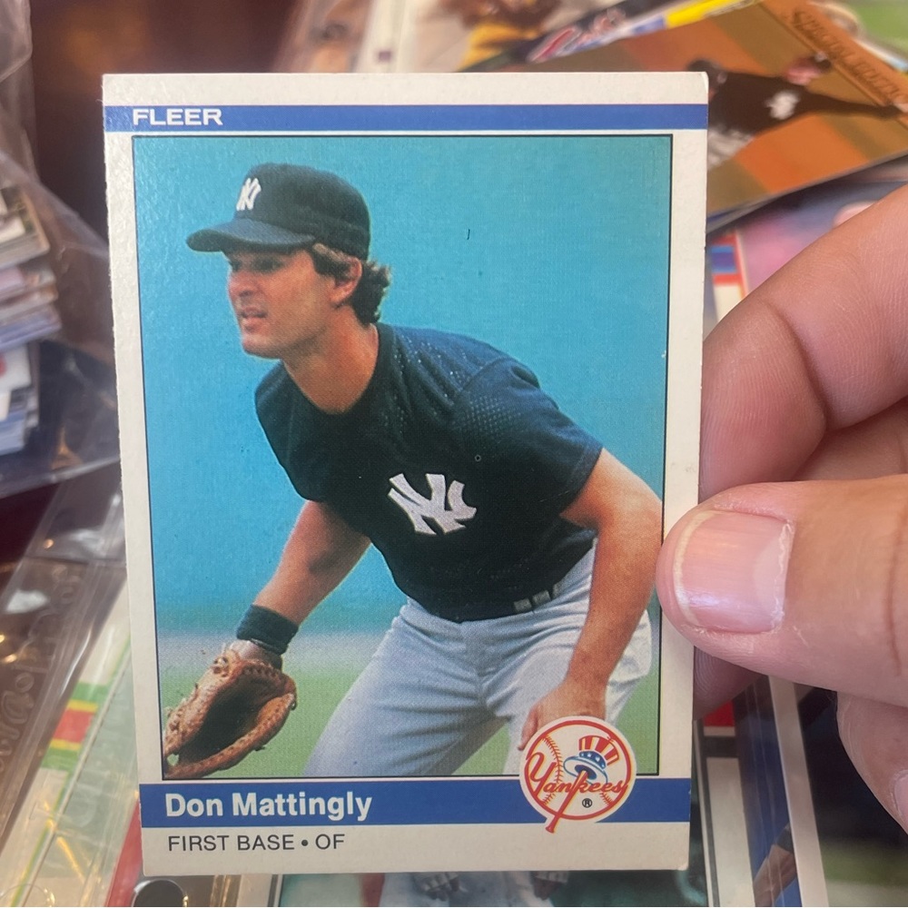 Don Mattingly 1994 Fleer Baseball Card New York Yankees